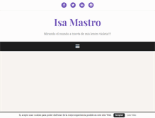 Tablet Screenshot of isamastro.com